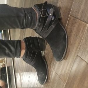 Steve madden black booties